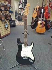 Rdawg Rescue 96 anniversary Squire Strat at Fire River Music Grants Pass